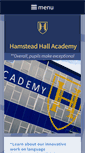 Mobile Screenshot of hamsteadhall.com